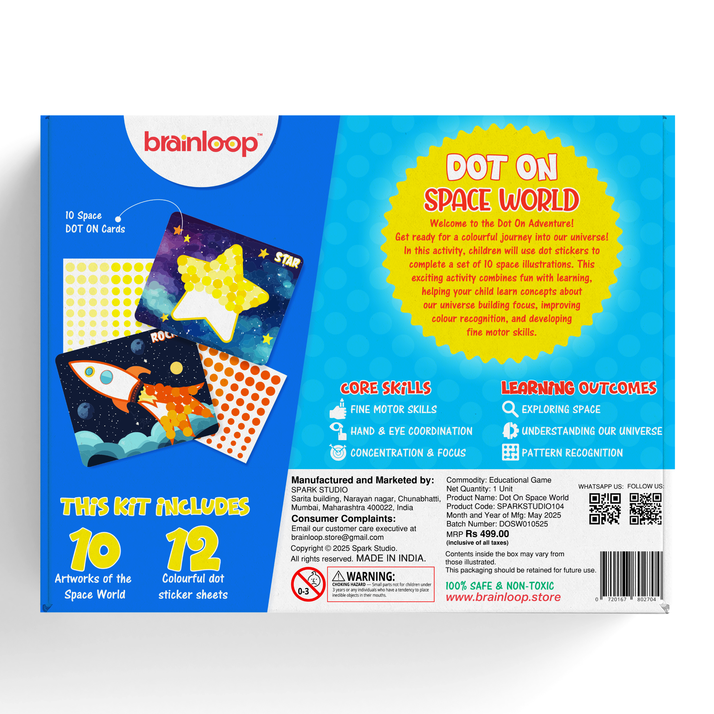 Dot on - Space World | Mess-free stickers (3-7 years) - Image 7